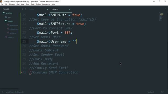 How to Send Email Using Gmail SMTP Through PHPMailer смотреть онлайн
