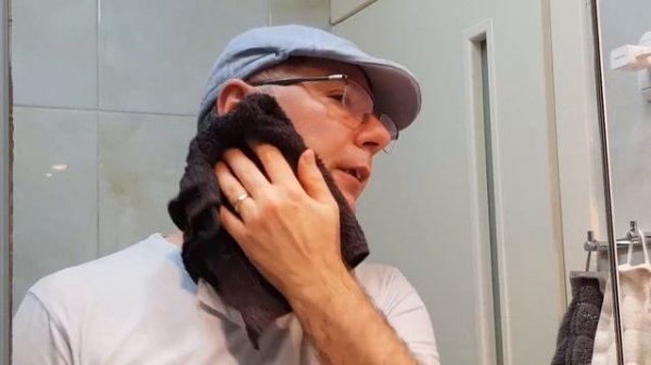 Бритьё т-образной бритвой №12 Merkur 33c Vitos Vegetal Soap Feather  Old Spice Wolfthorn Dscosmetic