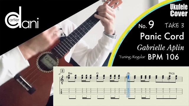 Panic Cord Gabrielle Aplin Ukulele Cover TAB TAKE3 смотреть онлайн