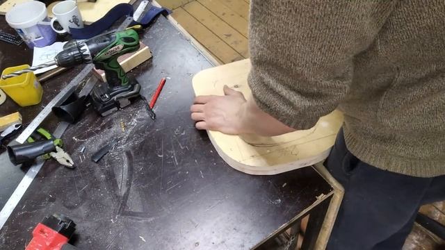 Как сделать барный стул (поворотный) Подробно. Часть 1 смотреть онлайн