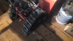самодельные гусеницы на снегоуборщик не пошли