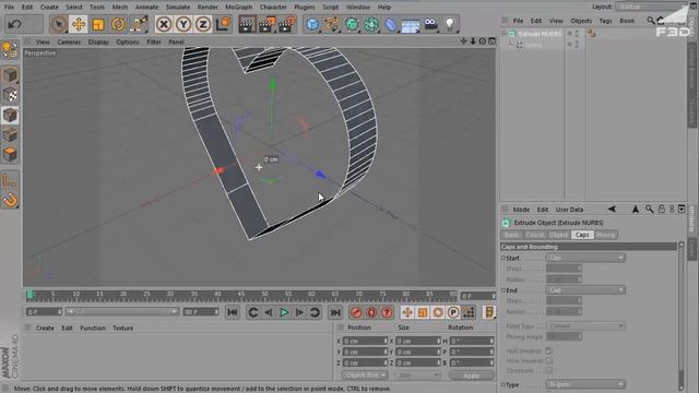 [F3D] C4D - Как соединить два сплайна в Cinema 4D смотреть онлайн