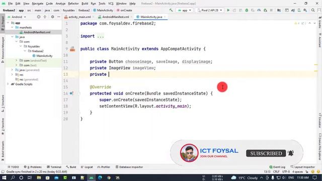 Firebase Storage || Firebase RealTime DataBase || store, retrieve and delete image Part 01 смотреть онлайн