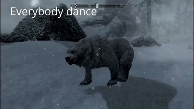 Skyrim. Танец маленьких медвежат. смотреть онлайн