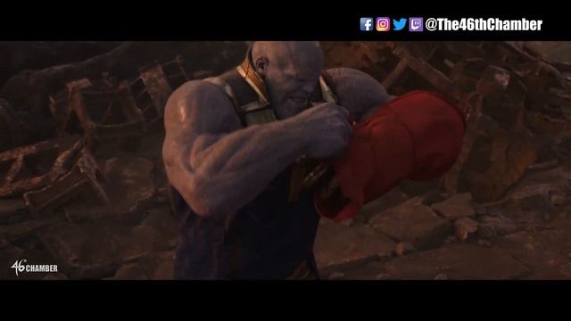 Thanos Fight on Titan w/ Marvel vs Capcom Sound Effects pt.1 смотреть онлайн