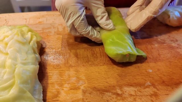 голубцы, фаршированный перец и тефтели в одной кастрюле #food #kohlrouladen #gefülltepaprika