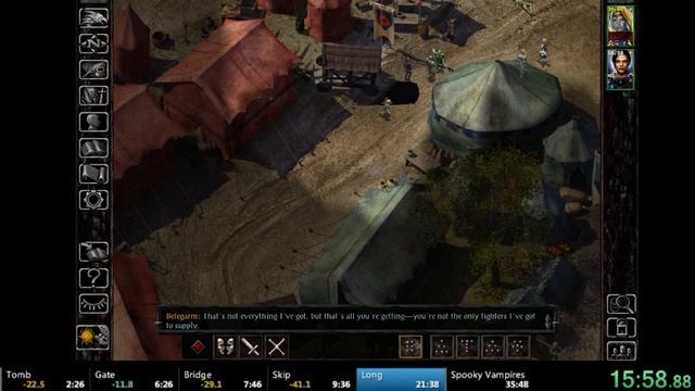 Baldur's Gate: Siege of Dragonspear Any% RTA (33:36) смотреть онлайн