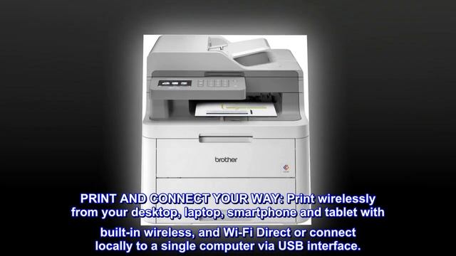 Brother MFC-L3710CW Compact Digital Color All-in-One Printer Providing Laser Printer Quality Result смотреть онлайн