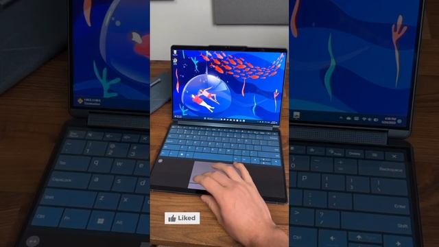 Lenovo Yoga Book 9i Unboxing and Quick Review | Best Laptop 2023! #tech смотреть онлайн