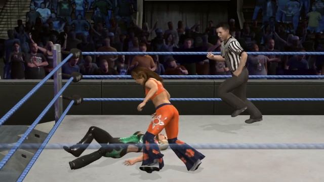 Mickie James' Road to Wrestlemania [WWE Smackdown vs Raw 2010] [Full Walkthrough] (PS3) (1080p) смотреть онлайн