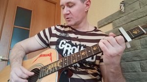 Разбор песни Михаила Звездинского- Очарована, околдована ( фингерстайл)