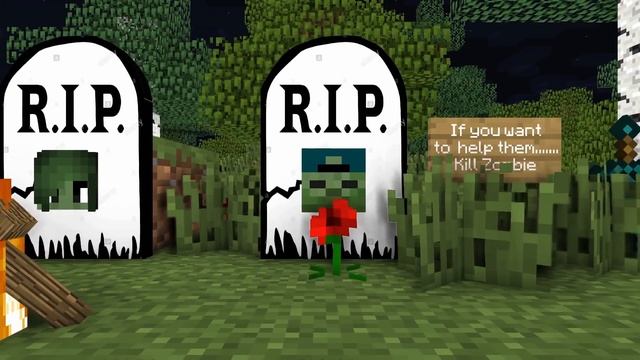 Monster School : I`m really sorry | Zombie Sad Life 14 - Minecraft Animation смотреть онлайн