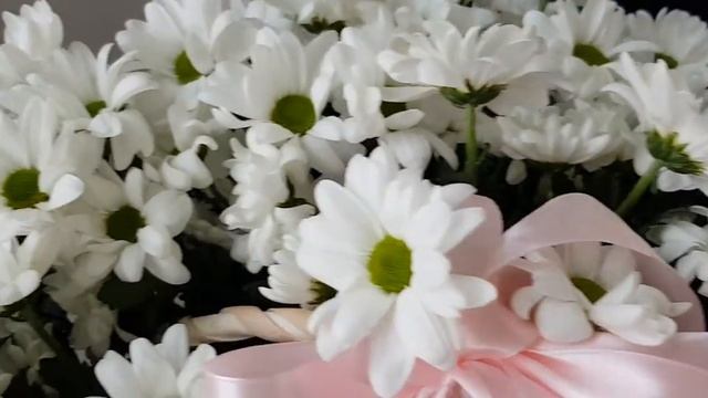 Корзина с хризантемой средняя смотреть онлайн