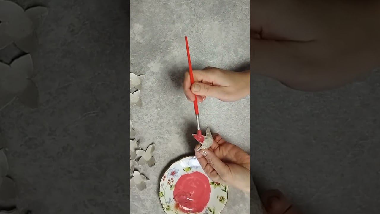 DIY Flowers from the egg tray #diy #flowers смотреть онлайн