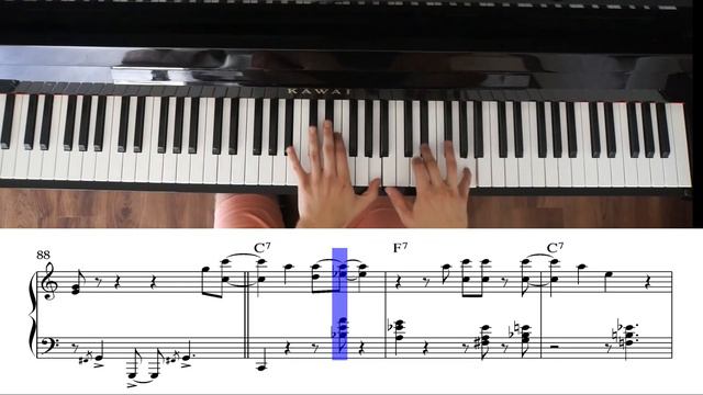 C Jam Blues- Oscar Peterson Transcription смотреть онлайн