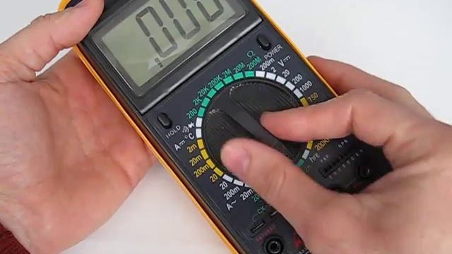 DT9208A мультиметр цифровой обзор смотреть онлайн