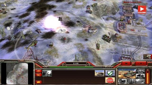 Shockwave mod - China scumbag artillery general vs USA Humvee general смотреть онлайн