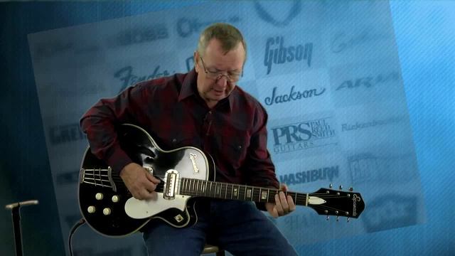 Vintage Harmony Guitars H63 Espanada Gibson P13 Pickups w/Original Case 1960 Black 515-864-6136 смотреть онлайн