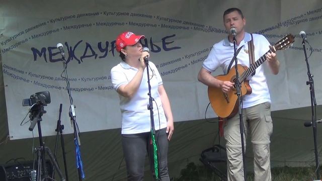 Грушинский 2022. Сцена "Междуречье". Павел Андреенко и Наталья Середа