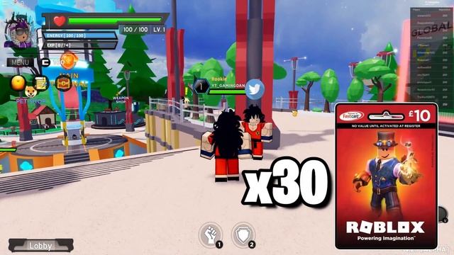 *ALL* NEW SECRET OP WORKING CODES! Roblox Anime Battle Simulator смотреть онлайн