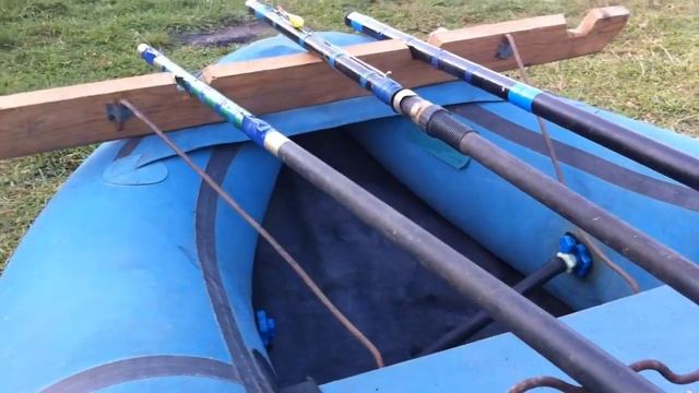 Рыбалка , ловля карася . Лайфхак с надувной лодкой . смотреть онлайн