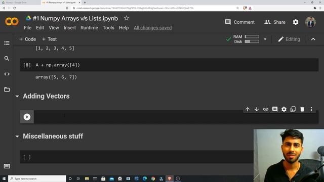#2 Numpy | Numpy Arrays| Arrays v/s Lists смотреть онлайн