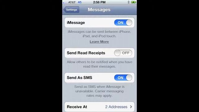 How to Enable or Disable iMessage iPhone HD смотреть онлайн