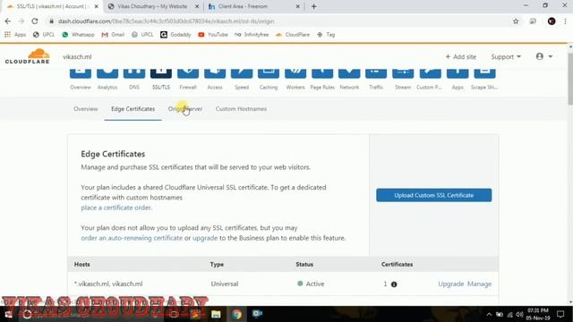 Activate Free SSL Certificate Your Website Infinity Free + Cloud flare смотреть онлайн