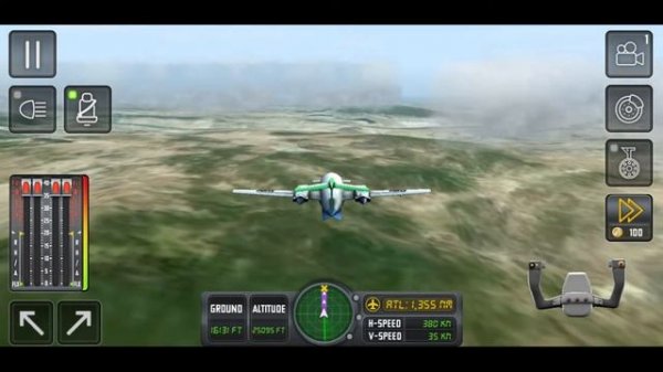 Flight Sim 2018 gameplay / Android flight game / airplane game