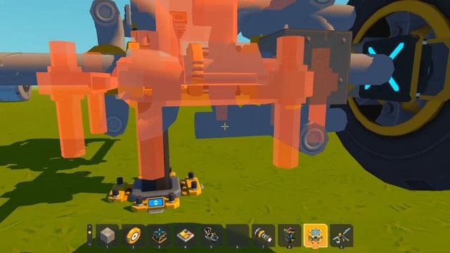 Как сделать дифференциал для поршневого двигателя l Scrap Mechanic смотреть онлайн