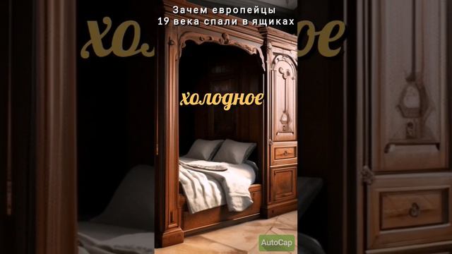 Зачем в 19 веке спали в ящиках #интересныефакты #история смотреть онлайн