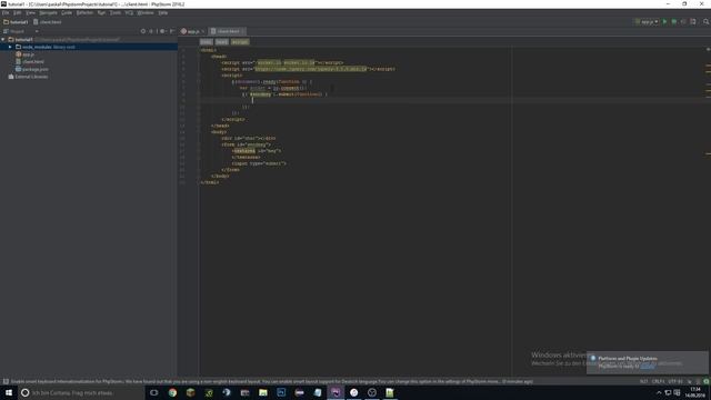 Socket.io (NodeJS) Tutorial #01 - simpler Chat [DE] смотреть онлайн