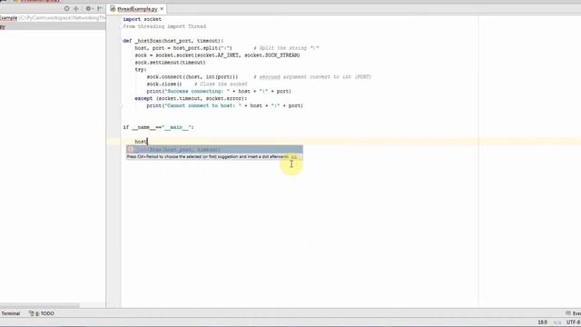 Python Advanced Tutorial - Network-Hosts checking with Thread смотреть онлайн