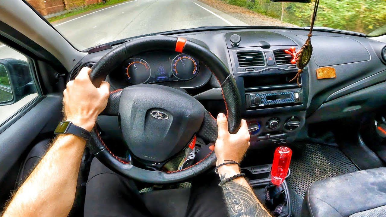 2019 LADA Granta 1.6 MT - POV TEST DRIVE смотреть онлайн