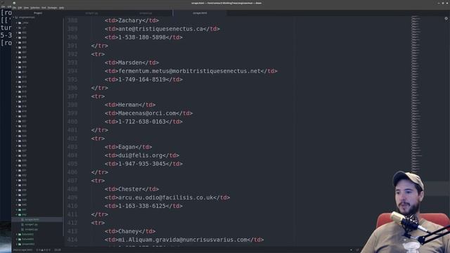 Python Web Scraping with Beautiful Soup and Regex смотреть онлайн