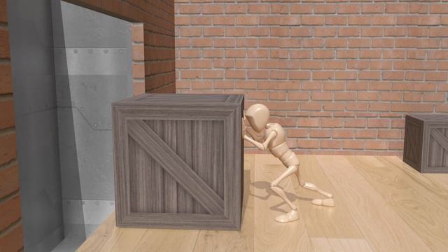 Crate Push Animation смотреть онлайн