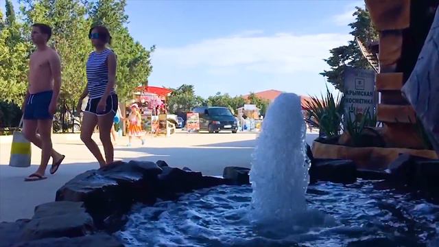 Пляжи Судака 09.06.2018. СКОЛЬКО НАРОДУ в Крыму! смотреть онлайн