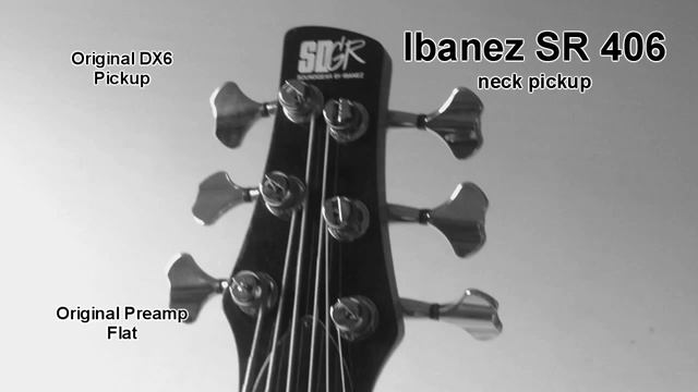 Ibanez SR 406 - Preamp and Pickups mods смотреть онлайн