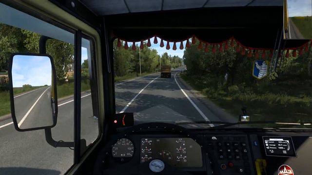 Псков-Тихвин. Euro Truck Simulator 2. RusMap/ Maz 6422 смотреть онлайн