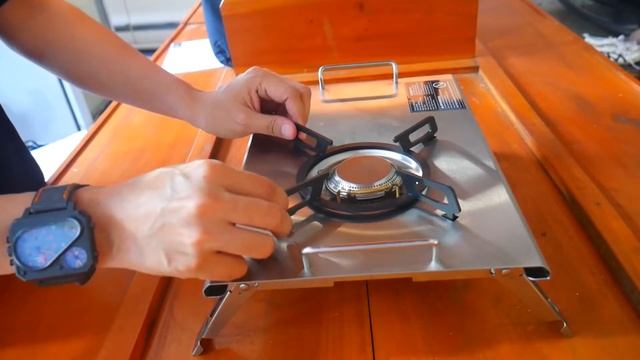 Riview Alat Camping Glamping - Kompor Outdoor Portabel Naturehike NH20RJ001 Folding Stove Desktop смотреть онлайн