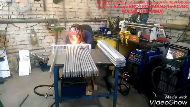 Индустриальный гавно аппарат аргонодуговой сварки AuroraPRO IRONMAN 315 AC/DC PULSE (TIG+MMA) смотреть онлайн