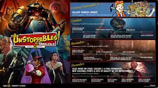 New Main Menu, PTS Patch, Community Calendar Q4, Season 6 Rewards, NW Rewards + | Fallout 76 News смотреть онлайн