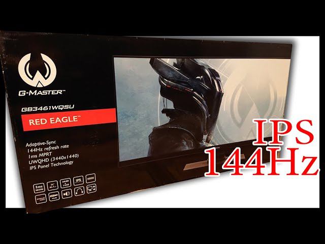 Монитор IIYAMA Gmaster 144Гц GB3461WQSU краткий обзор смотреть онлайн