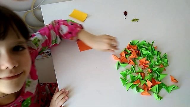 Модульное оригами кобра (3D змея) из бумаги смотреть онлайн