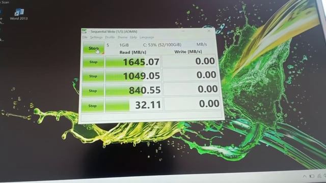 Acer Swift 3 SSD Test смотреть онлайн