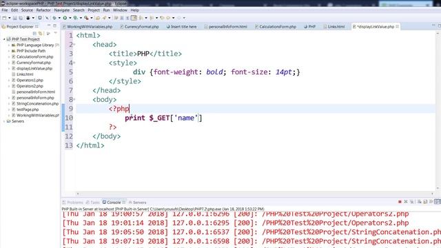 Introduction to PHP - Using GET vs POST in a PHP Web Page смотреть онлайн