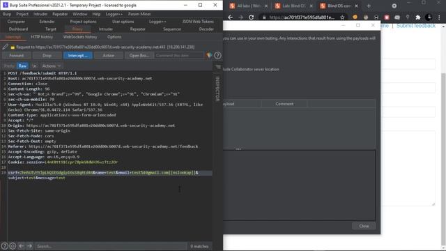 Lab: Blind OS command injection with out-of-band data exfiltration | NXTexploit | смотреть онлайн
