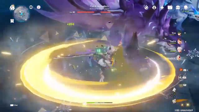Genshin Impact: Bathysmal Vishap Herd Lvl 80 Solo смотреть онлайн