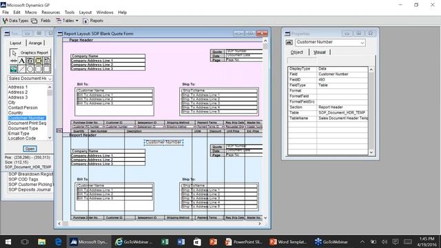 Using Word Templates in Microsoft Dynamics GP смотреть онлайн