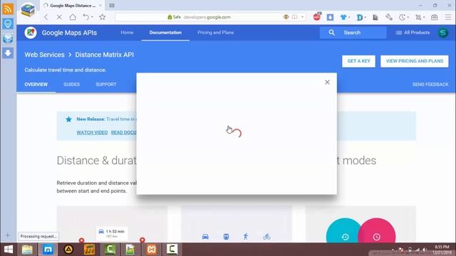 Tutorial Web Service Google Maps Distance Matrix API смотреть онлайн